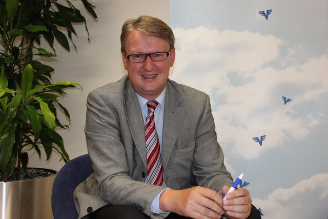 Andreas Pirkelbauer ist Chef der Volksbank Linz-Wels-Mühlviertel AG und Sprecher aller 13 oö. Volksbanken.