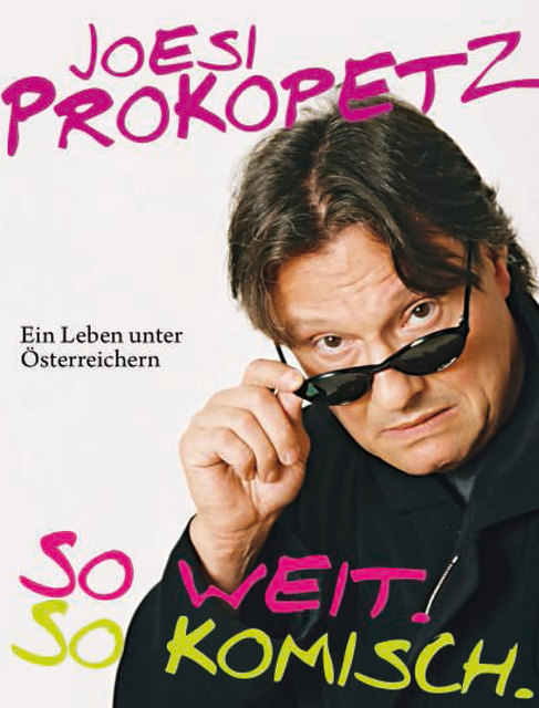 Joesi Prokopetz liest am 9. Oktober in der Buchhandlung Richter in Gmunden.