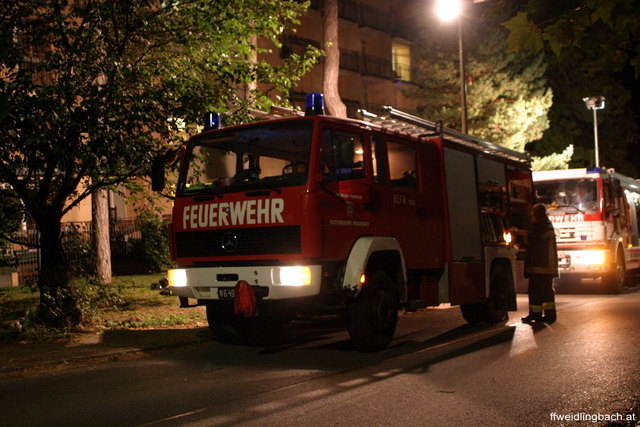 Gleich vier Feuerwehren waren bei der Übung dabei.