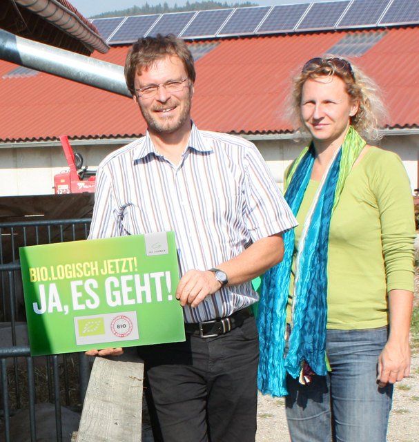 Wolfgang Pirklhuber und Martina Eigner