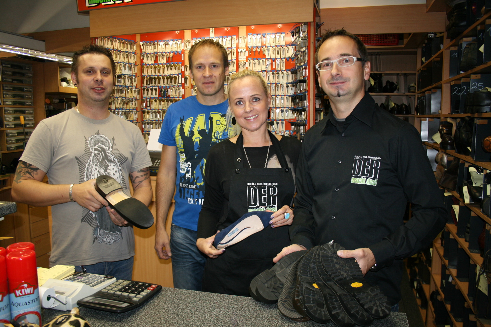 Die Schuhe hat er im Griff Villach