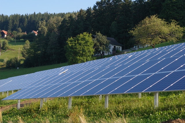 Diese Anlage kann in Zukunft 250 Haushalte in Semriach mit Strom versorgen.