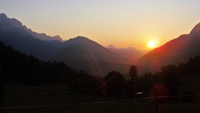 Blick vom Schaidasattel gegen Westen