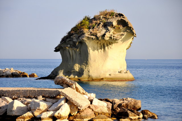 ist der "Fungo" in Lacco Ameno auf Ischia