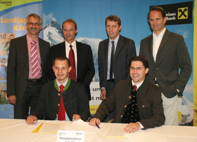 Kooperation: Der Raiffeisenclub und Landjugend Kärnten arbeiten weiter zusammen