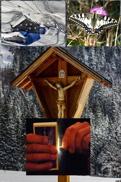 Das Tannheimer Tal und der Vilsalpsee sind die beliebtesten Motive des Künstlers.