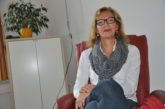 Diplomkrankenschwester Michaela Hüthmayr leitet die Kontaktgruppe für Frauen mit Brustkrebs.