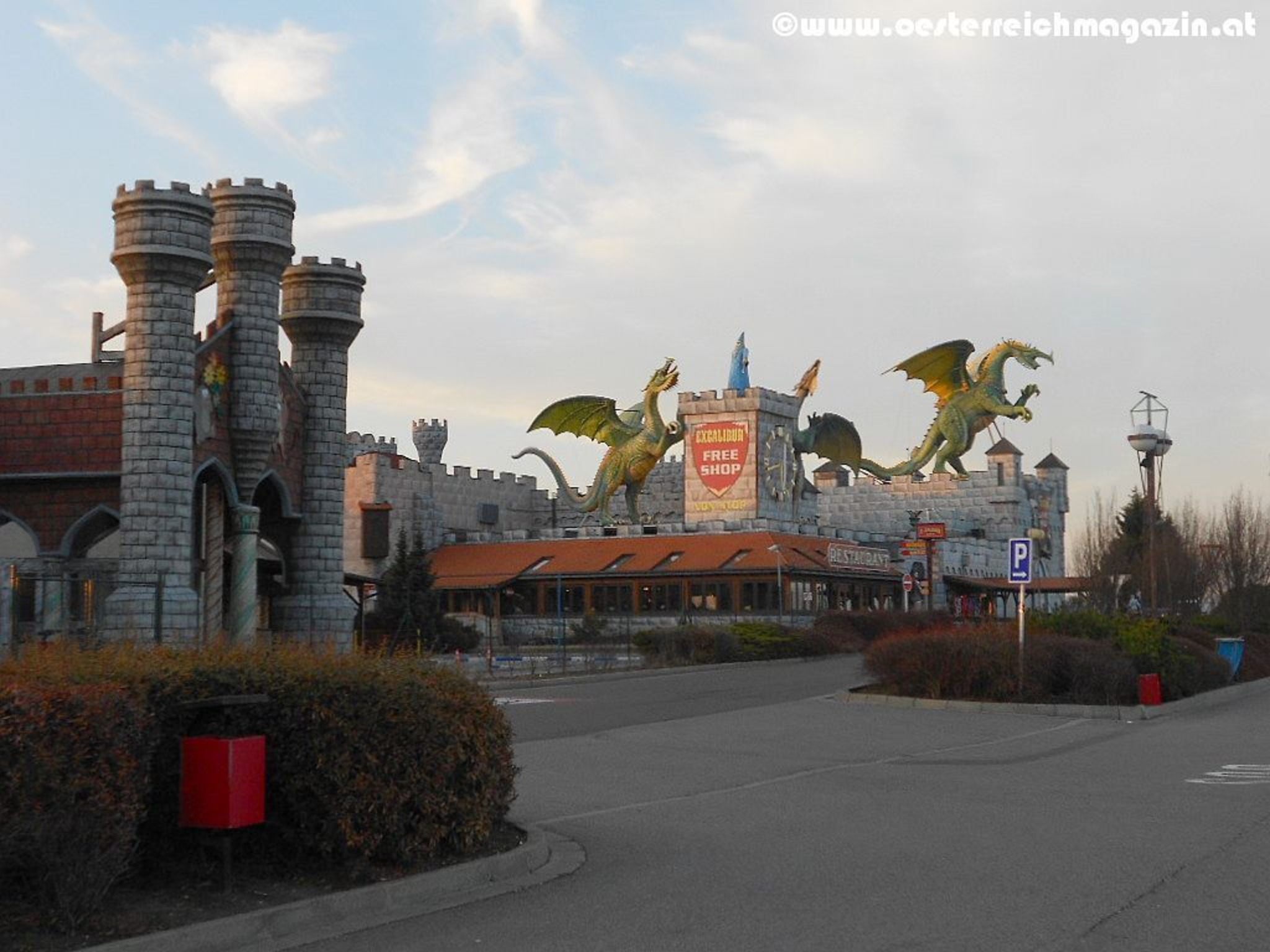 02.Oktober 2012; Excalibur City im Grenzgebiet Österreich Tschechien