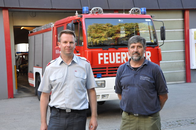 Jürgen Sampl und Pius Sonnberger