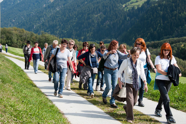 Die Teilnehmergruppe der SängerInnen aus dem Bezirk Landeck.