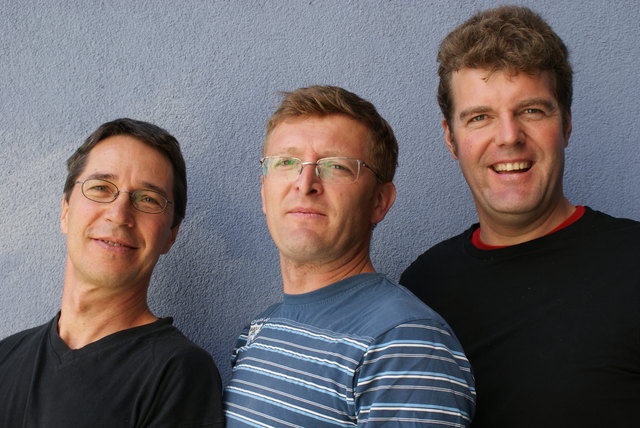 Walter Kirchmair, Albert Knapp, Michael Cede
