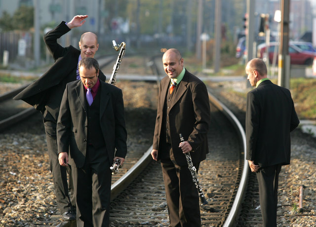 Virtuos und atemberaubend: Die vier meisterhaften Mitglieder von "Vienna Clarinet Connection" gastiert am 20. Oktober in St. Georgen