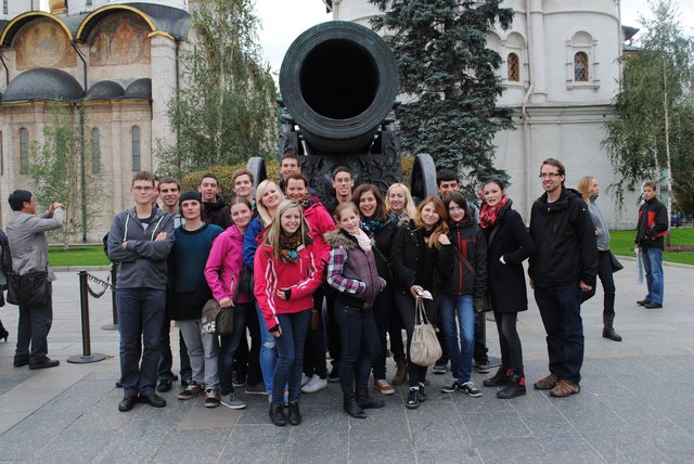 Russisches Temperament: die Wunschdestination der 4BK war Moskau.