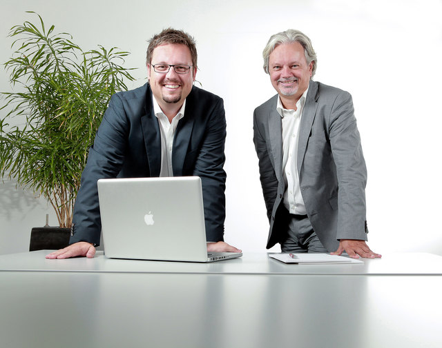 Die neuen Eigentümer der AREV Immobilien GmbH: Claus Pargfrieder und Gerald Hommer.