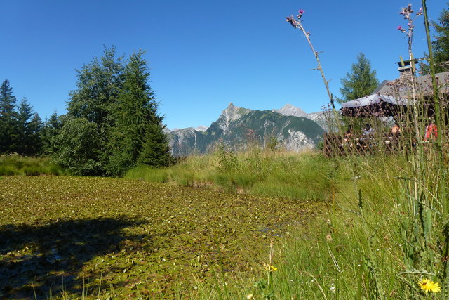 Venet Hütte oberhalb von Grist