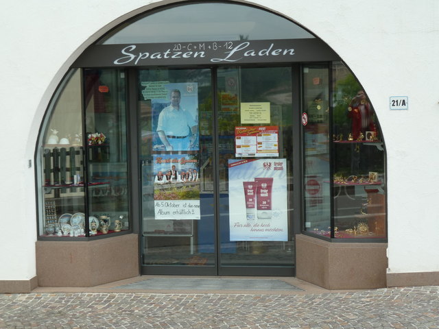 Der Spatzen-Laden in Kastelruth