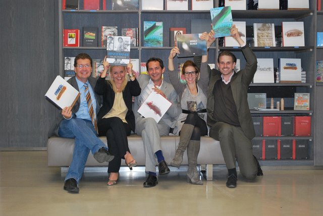 Freuten sich über einen gelungenen Abend (v.l.n.r.): WK-Obmann Andreas Kolm, PR-Beraterin Margit Gugitscher, Museumsdirektor Rüdiger Andorfer, Carmen Jeitler-Cincelli, Georg H. Jeitler/Wirtschaftsclub Baden