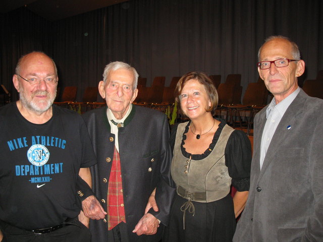 Hansjörg Unterhuber, Heinrich Unterhuber, Eva Lunger, Peter Unterhuber.