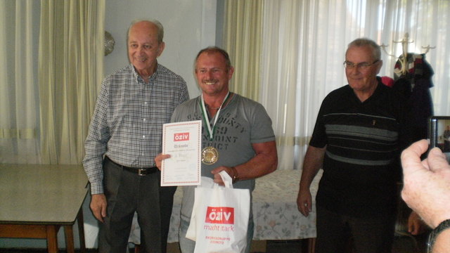 Der ÖZIV-Sportreferent als Sieger