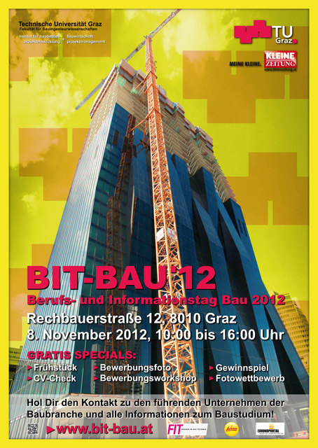BIT-BAU `12 Beruf- und Informationstag BAU der Technischen Universität Graz