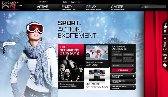 Urlaubsplanung leicht gemacht, so das Motto der neuen Homepage des Tourismusverbandes Paznaun-Ischgl.