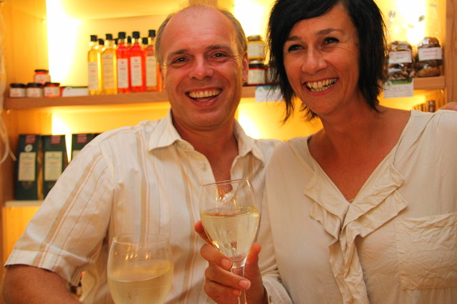 Claus Peter Steflitsch und Karin Tomisser