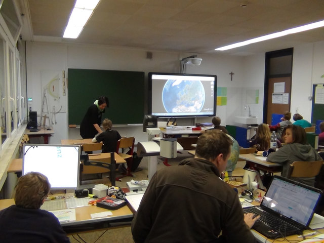 Activboards: Die NMS St. Anton startet mit innovativen Unterrichtsmethoden in das neue Schuljahr. | Foto: E. Neumann