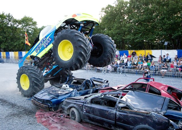 Die spektakuläre Stuntshow kommt am Wochenende nach Wolfsberg