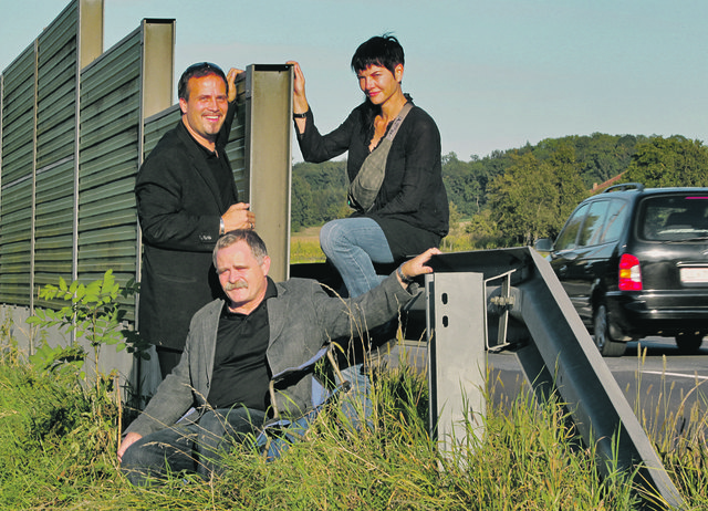 Das Programm "Hinter der Lärmschutzwand "gibts am 19. Oktober, in Traberg.