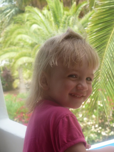 Leni auf Ibiza im Sommer 2012