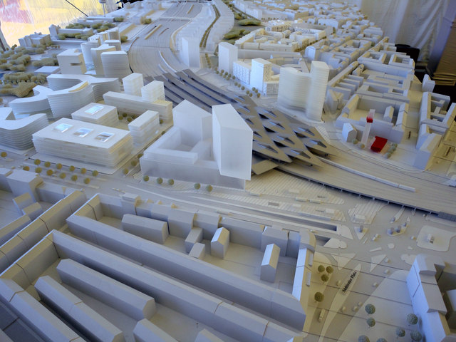 Modell: So wird der neue Hauptbahnhof