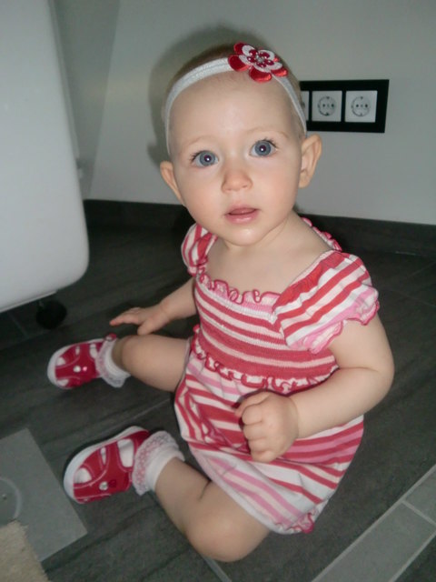 Lady in red