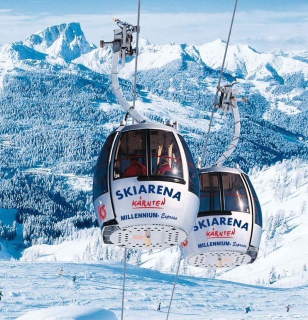 Skiarena Nassfeld: Millennium-Express