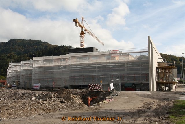 Ansicht von unten in Richtung Niederndorf fahrend...