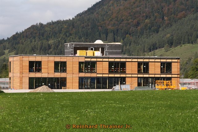 Ansicht von oben aus in Richtung Bayern fahrend...
