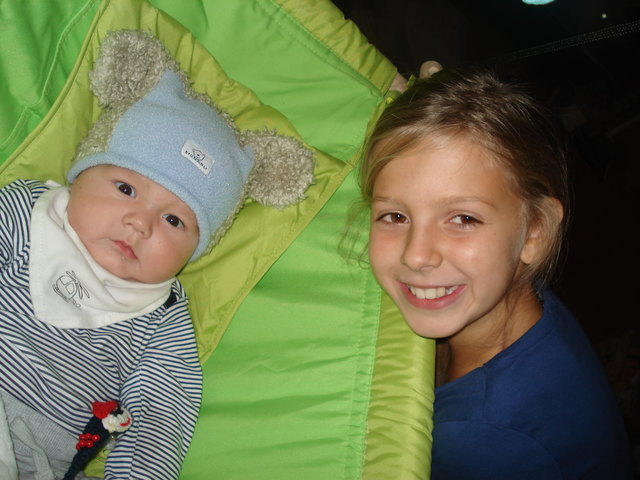 Ana mit ihrem Lieblingsbruder Kilian
