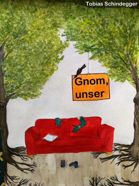 Gnom, unser - schräger können Fantasy-Romane nicht sein ... :-)