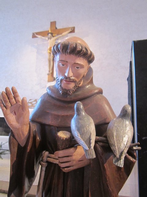 Der Hl. Franziskus, der Inbegriff der Menschen- und Tierliebe