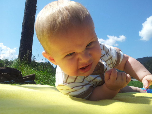 Noah im Urlaub