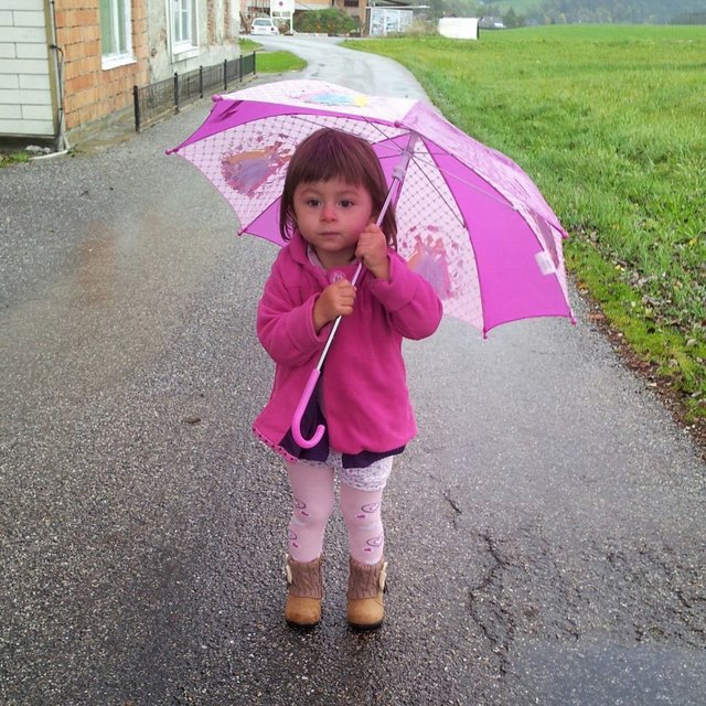 mein erster Regenschirm