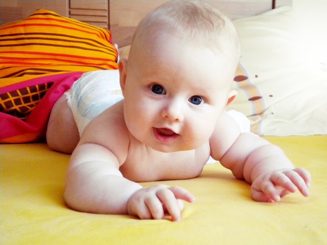 Amelie - in Mamas Bett! :)