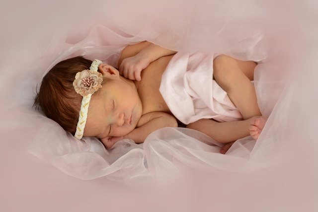 Unsere kleine Hannah Marie mit 5 Tagen