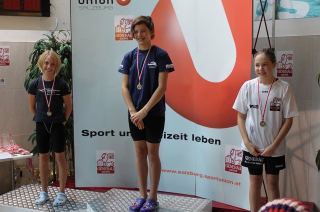 Franziska Ruttenstock bei der Siegerehrung | Foto: (c) Elisabeth Ruttenstock)