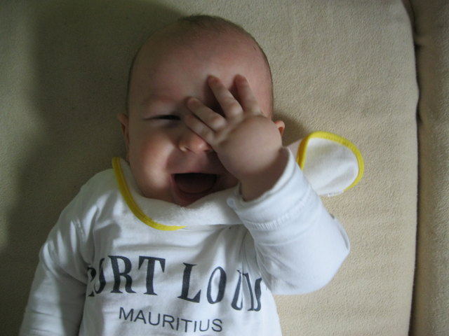 Ich lach mich tot...