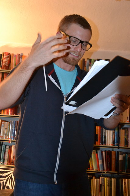 Ob jodeln oder johlen: Poetry Slam braucht ein klares Votum vom Publikum (Bild: Stefan Abermann).