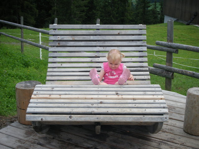 Annalena im Urlaub
