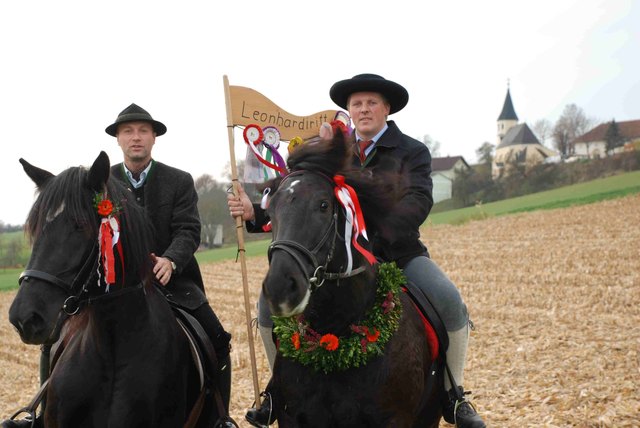Leonhardiritt am 4. November von 9 bis 15 Uhr in St. Leonhard bei Pucking.