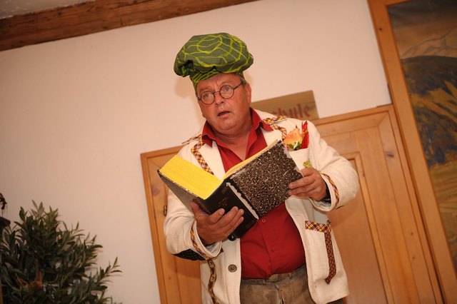 Special Guest war Sepp Wölbitsch von der Feistritz an der Drau Faschingsgilde