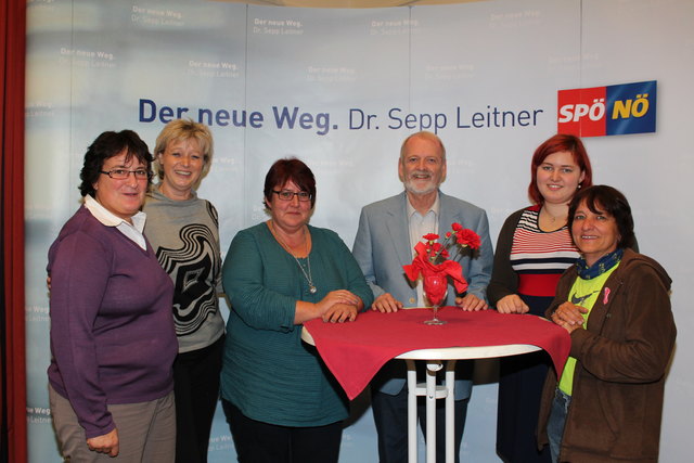 Adelheid Schoberberger, Annemarie Mitterlehner, Ingrid Hametner.