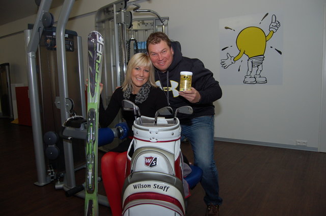 Hat sich als Sportshop- und Fitnesscenter-Betreiber profiliert: das Ehepaar Elisabeth und Valentin Christian Blazej